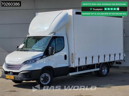 Iveco Daily 35C21 3.0L Automaat Schuifzeilen met Laadklep AC, Auto's, Bestelauto's, Bedrijf, Te koop, Airconditioning, Bluetooth