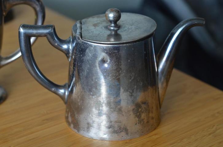 hotelzilver koffiekan, Antiek en Kunst, Antiek | Goud en Zilver, Ophalen of Verzenden