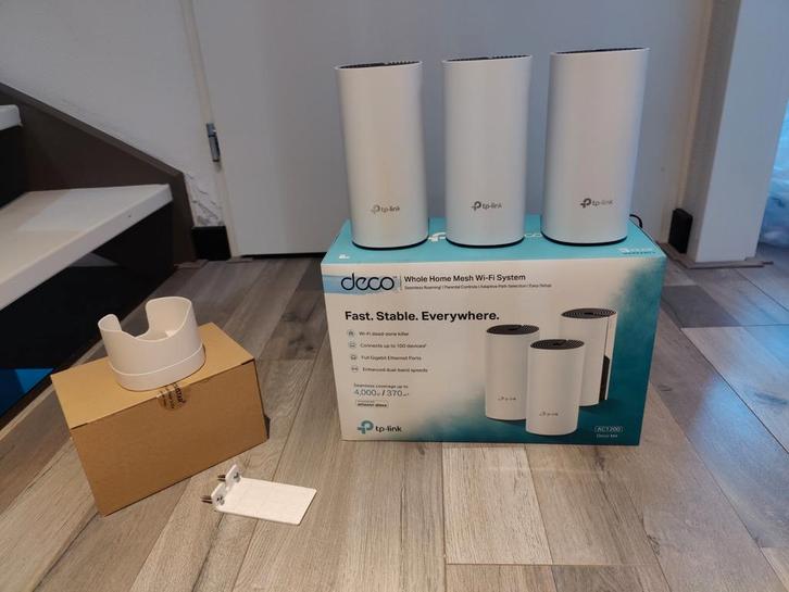 TP-Link Deco M4(3-pack), Computers en Software, WiFi-versterkers, Gebruikt, Ophalen of Verzenden