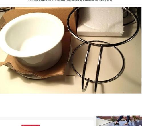 Fonduesets en nog bord FonDue Pan met accessoires Fondue Set, Witgoed en Apparatuur, Fonduesets, Nieuw, Ophalen of Verzenden
