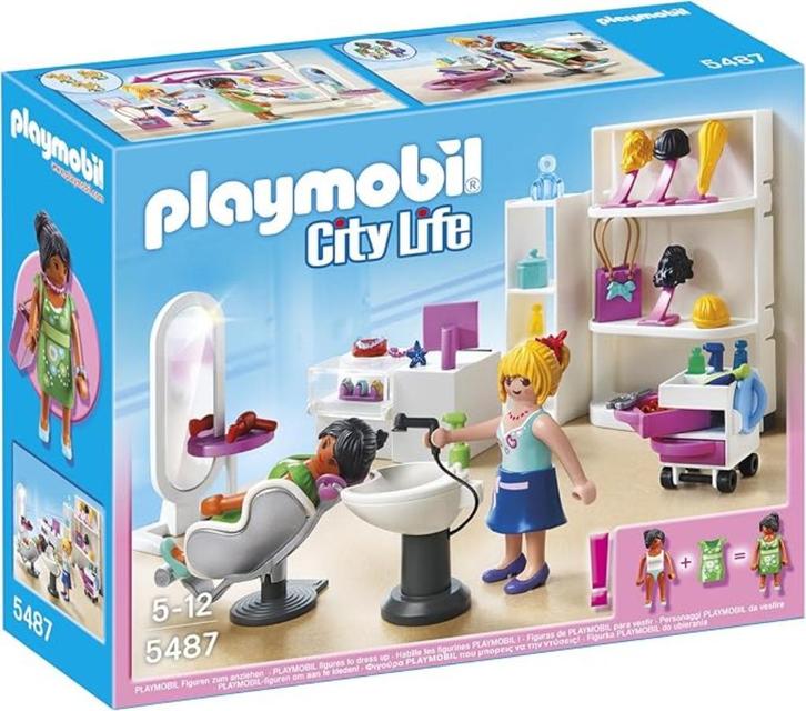 Playmobil 5487 Schoonheidssalon, Kinderen en Baby's, Speelgoed | Playmobil, Zo goed als nieuw, Los playmobil, Ophalen of Verzenden