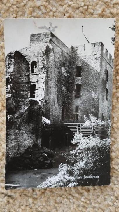 Ansichtkaart Santpoort, Verzamelen, Ansichtkaarten | Nederland, Gelopen, Noord-Holland, 1960 tot 1980, Ophalen of Verzenden