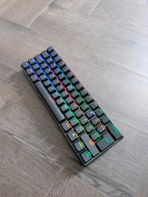 In nieuwstaat: Royal Kludge RK6 inclusief doos & factuur!, Computers en Software, Toetsenborden, Zo goed als nieuw, Qwerty, Gaming toetsenbord