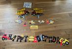 Bouwfeestje / kinderfeestje construction party versiering, Hobby en Vrije tijd, Feestartikelen, Ophalen of Verzenden, Zo goed als nieuw