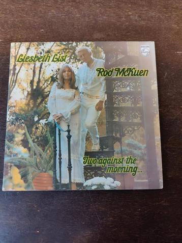 Uniek Dubbelalbum: Liesbeth List & Rod McKuen - Two Against  beschikbaar voor biedingen