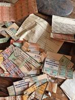 Blik vol bonnen voedsel textiel brandstof etc, Verzamelen, Ophalen of Verzenden, Landmacht, Nederland