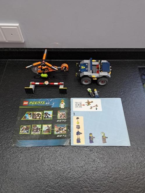 Lego Agents 4 Wheel Pursuit #8969 - Compleet, Handleiding, Kinderen en Baby's, Speelgoed | Duplo en Lego, Gebruikt, Lego, Complete set