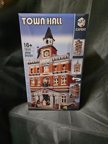 Lepin /Town Hall/Nieuw/Moc/Bouwstenen beschikbaar voor biedingen