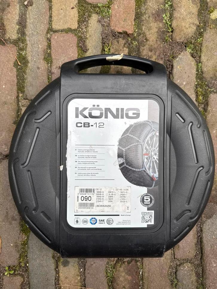Kőnig CB-12 Sneeuwkettingen - Ongebruikt, Auto diversen, Sneeuwkettingen, Nieuw, Ophalen of Verzenden