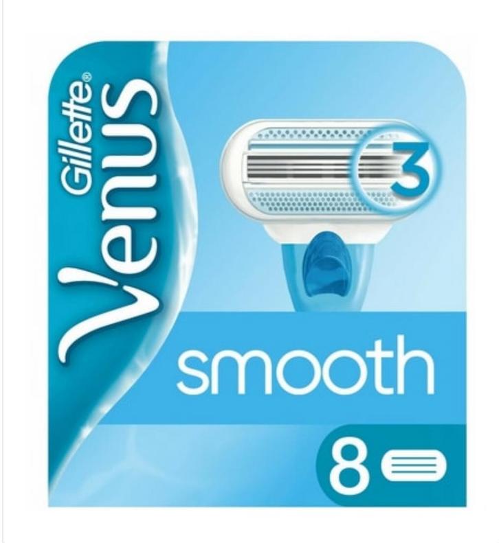 Gillette Venus Smooth - 8 Stuks, Sieraden, Tassen en Uiterlijk, Uiterlijk | Lichaamsverzorging, Nieuw, Bad & Douche, Ophalen of Verzenden