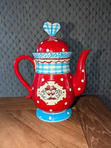 Studio Koekepeer Theepot | 1 liter | Rood beschikbaar voor biedingen