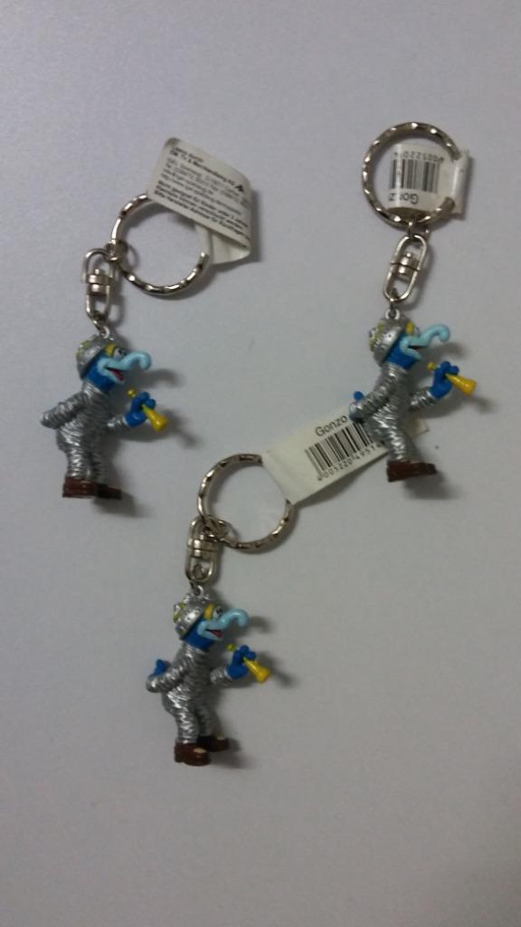 Muppets Muppet Gonzo Henson sleutelhanger figuur poppetje, Verzamelen, Stripfiguren, Zo goed als nieuw, Ophalen of Verzenden