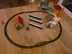 Decoratief modeltreintje (Lima Micro 101-N), rails, huisjes., Gelijkstroom, Ophalen, Overige merken, Gebruikt