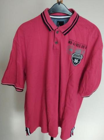 Fisher and Bennet polo 4XL rood