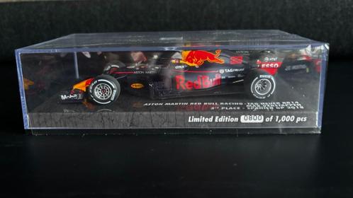 Max Verstappen 1:43 Edition 35 Spanish GP 2018, Hobby en Vrije tijd, Modelauto's | 1:43, Zo goed als nieuw, Auto, MiniChamps, Ophalen of Verzenden