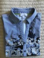 Just White gestreepte polo, Maat 38/40 (M), Blauw, Ophalen of Verzenden, Zo goed als nieuw