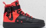Nike SF Air Force 1 Mid Habanero Red Black maat 44, Zwart, Nieuw, Ophalen of Verzenden, Nike Air Force