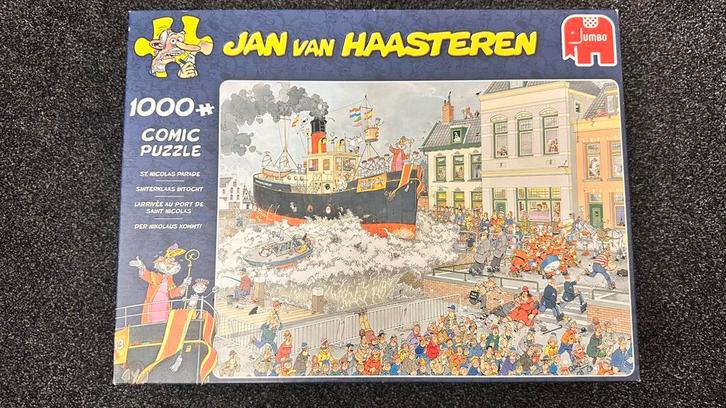 Jan van Haasteren puzzel SINTERKLAAS INTOCHT met zwarte piet, Hobby en Vrije tijd, Denksport en Puzzels, Zo goed als nieuw, Legpuzzel