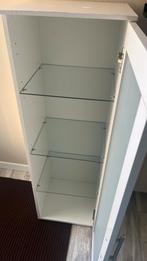 Witte badkamerkast in goede staat, Ophalen, Met plank(en), Minder dan 50 cm, Minder dan 100 cm