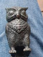 Antiek bronzen uil beeldje, Antiek en Kunst, Ophalen of Verzenden