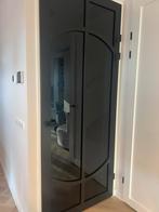 Binnendeur opdek wk6374-c 930x2315 getint rookglas, Ophalen, Zo goed als nieuw