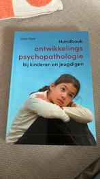 Handboek ontwikkelingspsychopathologie bij kinderen en jeugd, Ophalen of Verzenden, Nieuw, Jakop Rigter