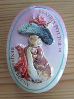Beatrix Potter Benjamin Bunny zeepdoosje ovaal, Tv, Gebruikt, Ophalen of Verzenden, Gebruiksvoorwerp