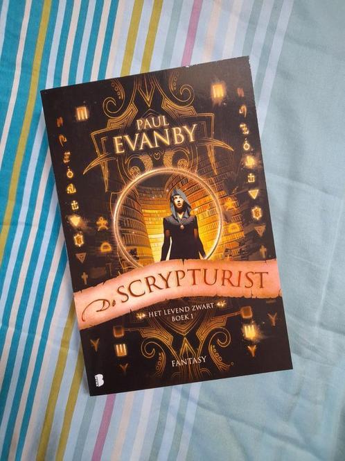 De scrypturist - Paul Evanby, Boeken, Fantasy, Zo goed als nieuw, Ophalen of Verzenden
