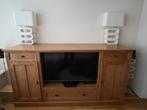 Robuste TV-kast grenen, Huis en Inrichting, Kasten | Televisiemeubels, Ophalen, 100 tot 150 cm, Zo goed als nieuw, 200 cm of meer