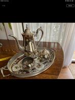 Verzilverde theeset op dienblad (Oneida), Antiek en Kunst, Ophalen