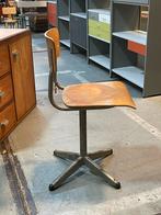 Vintage schoolstoelen (8x), Vijf, Zes of meer stoelen, Ophalen of Verzenden