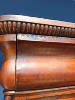 Antieke Biedermeier kast, linnenkast, kledingkast, mahonie, Ophalen