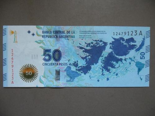 Argentinië #362 [ND] / 50 pesos UNC, Postzegels en Munten, Bankbiljetten | Amerika, Los biljet, Zuid-Amerika, Verzenden