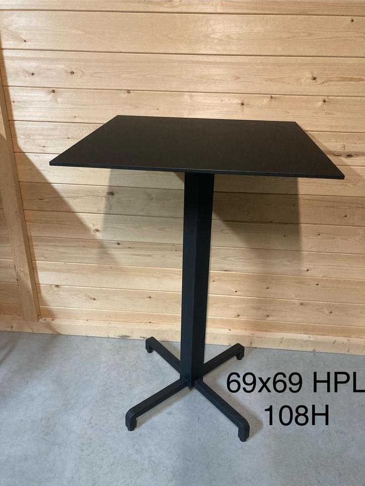 Professionele statafel HPL, Huis en Inrichting, Tafels | Statafels, Nieuw, Ophalen