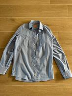 Richmond Overhemd Blauw Wit Geblokt M, Kleding | Heren, Ophalen of Verzenden, Zo goed als nieuw, Blauw, Halswijdte 39/40 (M)