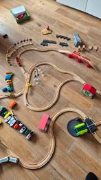 Houten treinbaan, Ophalen