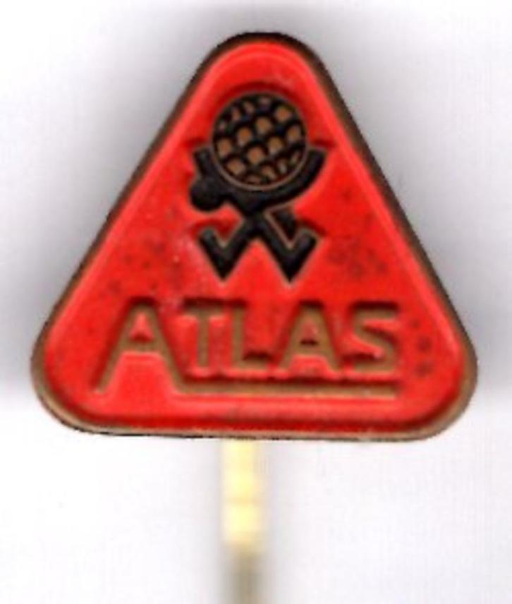 Atlas landbouwmachines speldje ( E_119 ), Verzamelen, Speldjes, Pins en Buttons, Zo goed als nieuw, Speldje of Pin, Transport