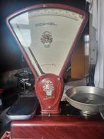 Retro mid-century vintage Berkel rode winkelweegschaal, Ophalen, Huis en Inrichting
