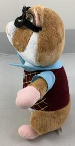 Hamster Albert Heijn vader met Spencer en Bril knuffel 25 cm, Kinderen en Baby's, Speelgoed | Knuffels en Pluche, Overige typen