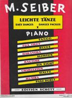Bo8 bladmuziek lichte dansen m seiber piano, Ophalen of Verzenden, Gebruikt, Les of Cursus, Piano