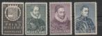 252/255 1933 Herdenking 100% MNH, Postzegels en Munten, Postzegels | Nederland, Ophalen of Verzenden, T/m 1940, Postfris