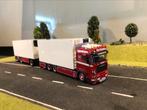 Scania R moterwagen met aanhanger van Hartmann, Hobby en Vrije tijd, Modelauto's | 1:50, Ophalen of Verzenden, Zo goed als nieuw