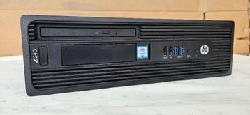 i7 Razendsnelle HP Z240 SFF Grote SSD Win11 Office + 1 TB HD beschikbaar voor biedingen