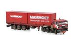WSI DAF 3300 + container trailer MAMMOET DIRTY