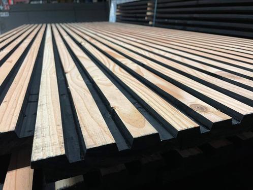 Douglas triple rhombus zwarte kern | 24 x 140 mm, Tuin en Terras, Palen, Balken en Planken, Nieuw, Planken, 250 cm of meer, Ophalen
