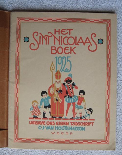 Het SINT NICOLAAS boek - J van Houten Ons eigen tijdschrift, Antiek en Kunst, Antiek | Boeken en Bijbels, Ophalen of Verzenden
