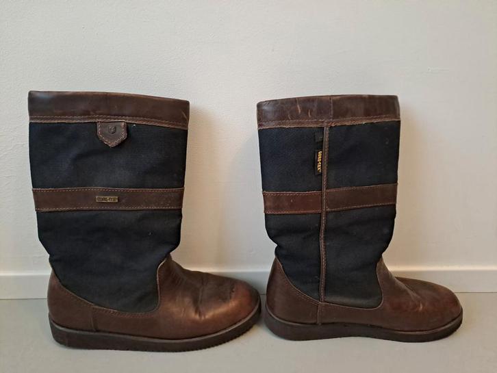 Zeillaarzen Durbarry - Voetzolen vernieuwd, Kleding | Dames, Schoenen, Gedragen, Hoge laarzen, Bruin, Ophalen of Verzenden