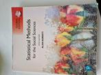 - Statistical Methods for the Social Sciences, fifth edition, Boeken, Ophalen of Verzenden, Zo goed als nieuw, WO
