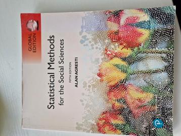 - Statistical Methods for the Social Sciences, fifth edition beschikbaar voor biedingen