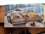 Elektrische chaving dish. Warmhoudplaat. 1x gebruikt., Ophalen of Verzenden, Nieuw
